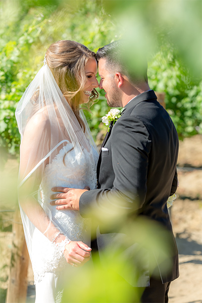 Bride And Groom Dancing